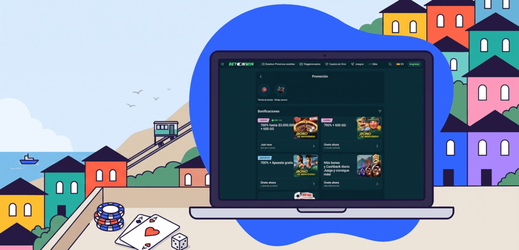 Los mejores bonos para jugadores en el casino online Chile BetonWin